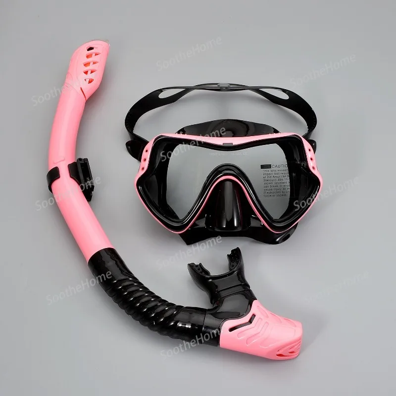 New Professional Snorkel Diving Mask Snorkels Goggles Glasses Diving Goggles Swimming Tube Set Snorkel Mask Adult Unisex