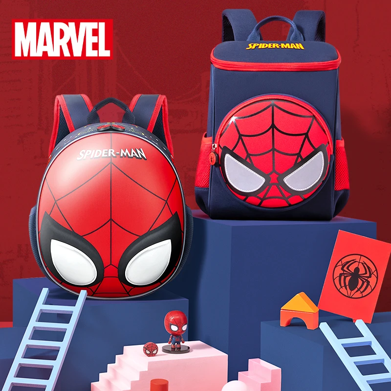 

Disney Marvel Spider-Man Children's Backpack Adorable Boys' Nursery Casual Backpack