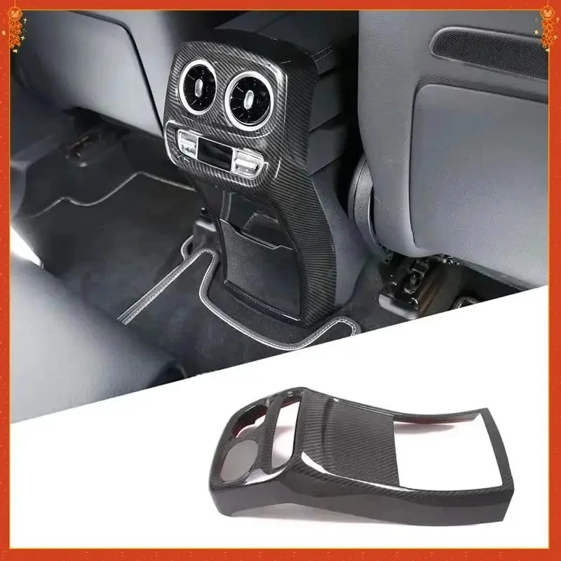 

Для Mercedes Benz G Class W461 W463 W464 настоящее сухое углеродное волокно 2012-2022 внутренняя задняя вентиляционная рамка, накладка, аксессуары