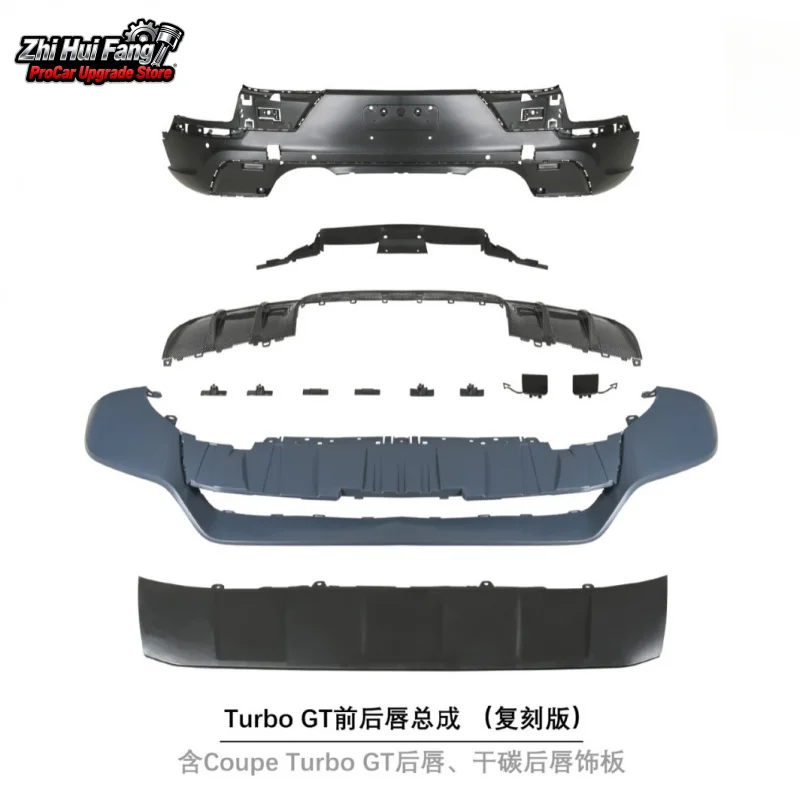 

Suitable for 18-23 Cayenne 9Y0.1 Coupe GT Front and Rear Lip Assembly Including Tailpipe with Turbo Wheel Arch