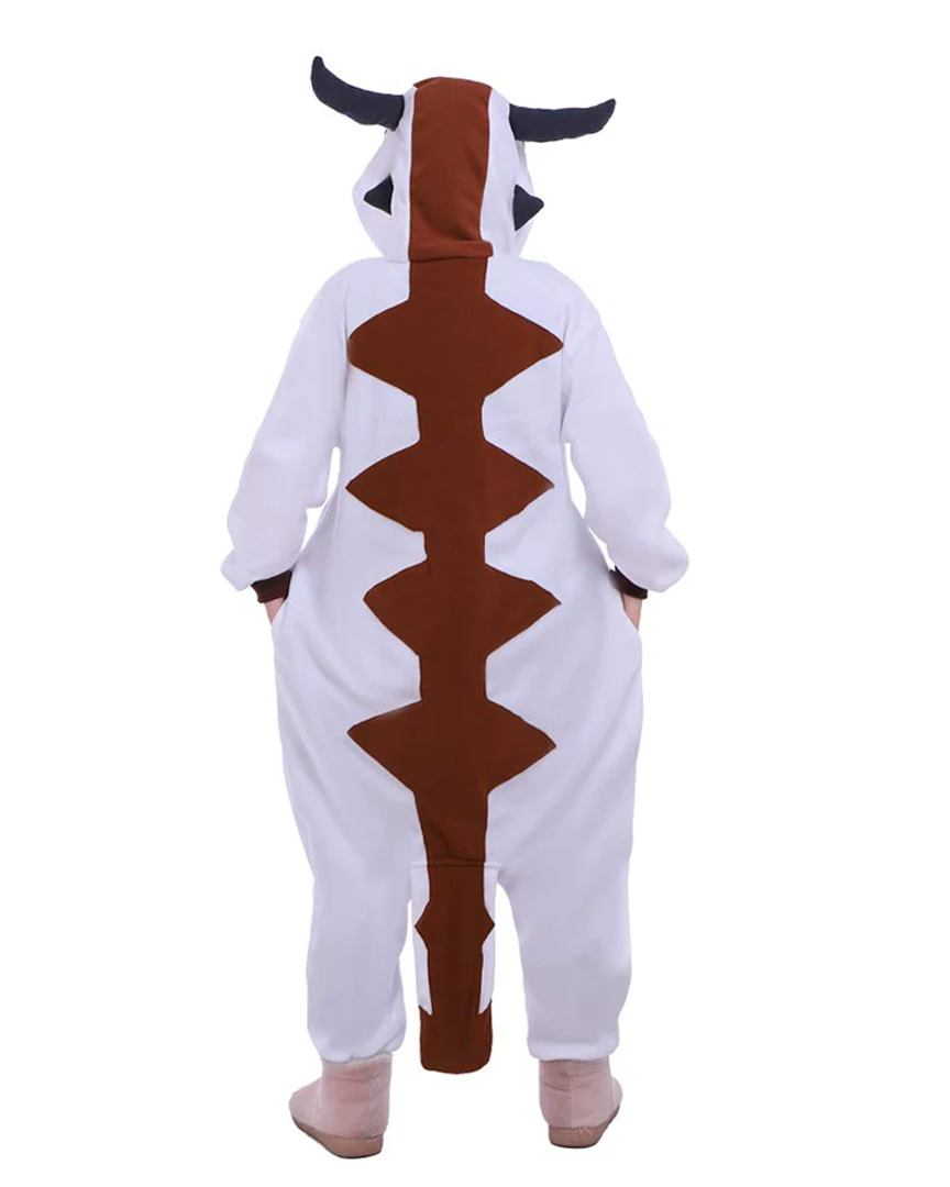 Pyjama Animal Kigurumi pour Adultes, Onesie d\'Halloween pour Femmes et Hommes, Pyjama Bétail de Dessin Animé, Vêtements d\'intérieur, Costume Cosplay