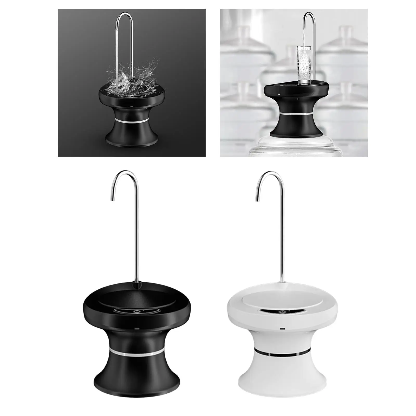 Диспенсер для водяного насоса, перезаряжаемый автоматический насос с лотком, электрический насос для питьевой воды для универсальной бутылки, кемпинга