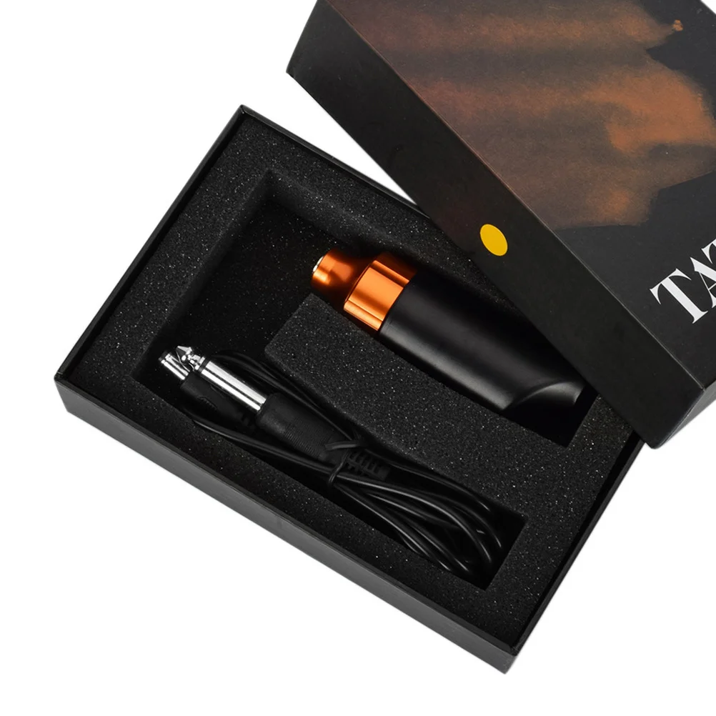 

1 комплект, регулируемая длина иглы, машина для татуировки, сильный мотор, цинковый сплав, короткая вращающаяся ручка для инструмента для микроблейдинга, подводка для бровей