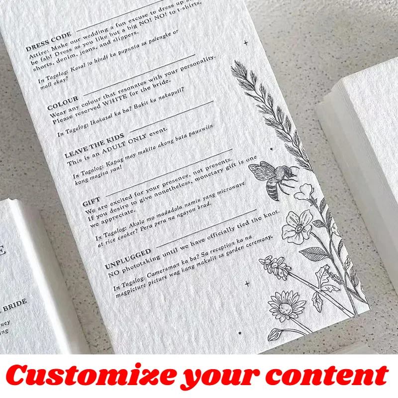 

400 Quantity 9x5.4cm Customized Design Embossed Business Cards for Salons and Beauty Professionals