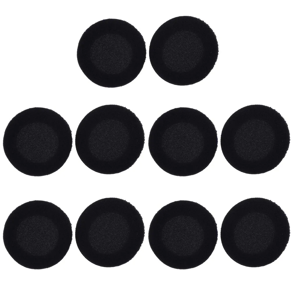 

10Pcs 65mm Headphone Cover Sponge Foam Headphone Ear Cushion Replacement Ear Pads for Headphone Accessories