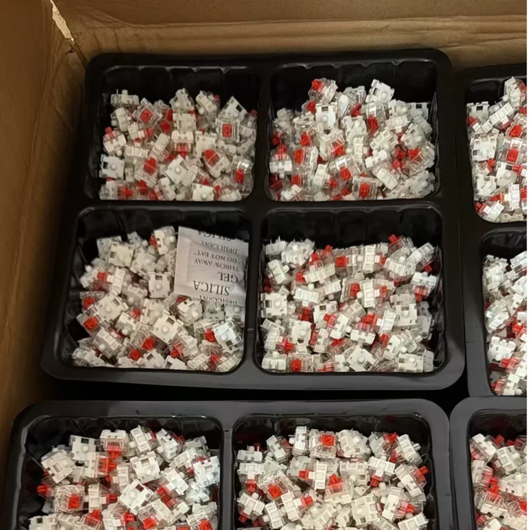 500pcs Wholesale Mx Mechanical Keyboard Cherry Switch Blue Red Brown 3-pin Switch Cross for Keyboard with Key Cap Puller