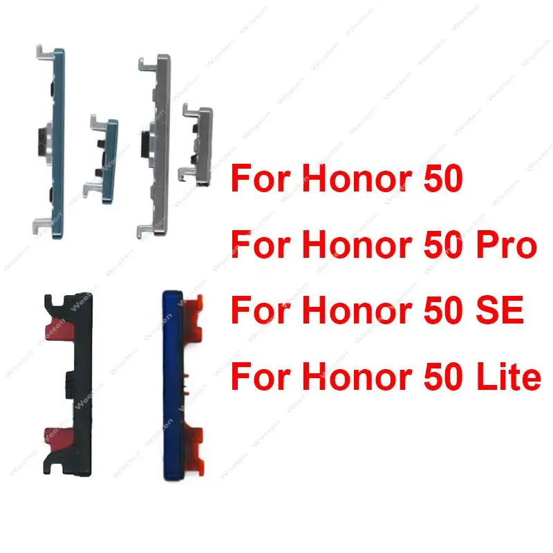 

Power Volume Buttons For Huawei Honor 50 50 Pro 50Se 50Lite On OFF Power Volume Side Keys Switch Replacement