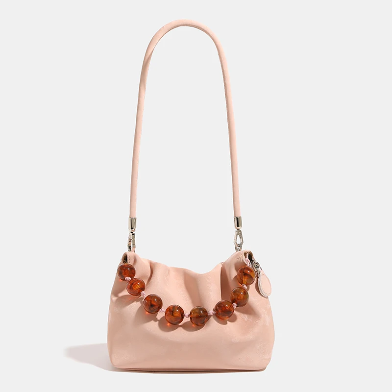 

Женский кошелек и сумочки, дизайнерская Повседневная однотонная сумка через плечо, роскошная модная сумка под подмышку, универсальная простая кожаная сумка