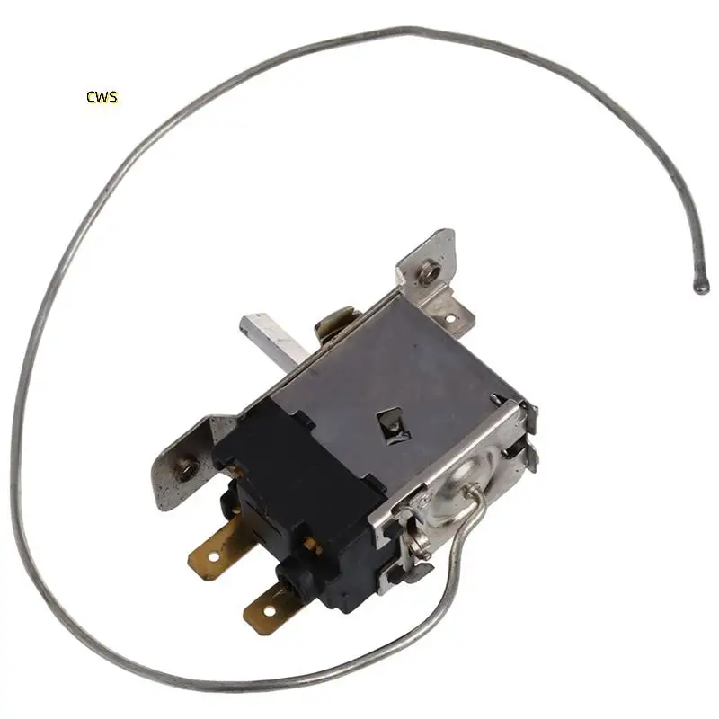

10X WPF22A 2Pin Refrigerator Refrigeration Thermostat W 30Cm Metal Cord