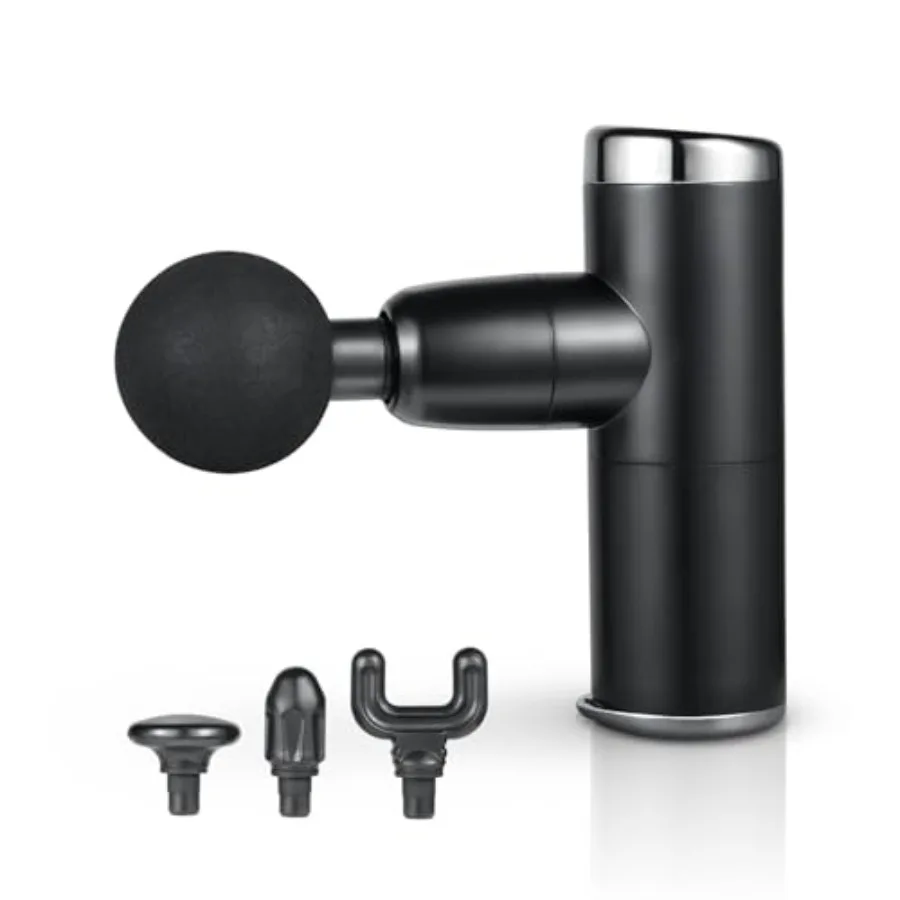 

Мини-массажер для глубокого воздействия на ткани - тихий и портативный ручной массажер для снятия мышечной боли, боли в спине и дискомфорта в теле.