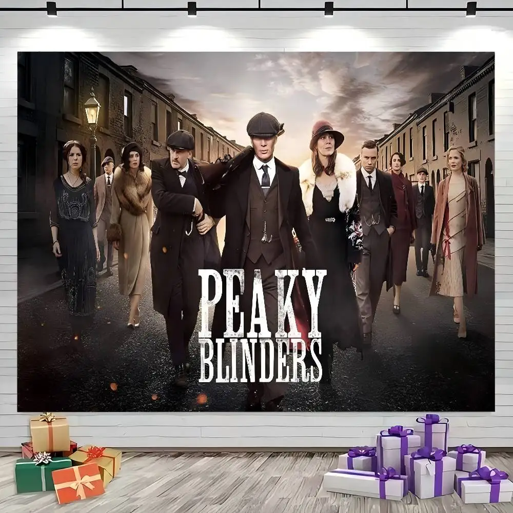 Série TV Peaky Blinders toile de fond produit photographie accessoires fond Photo Studio fête décoration fonds d'écran