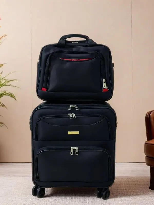 

Large Capaci 20 Inch Travel Suitcase Thiened Universal Wheel Men's Carry-On Lage Durable Password Box 8 Inch Suitcase