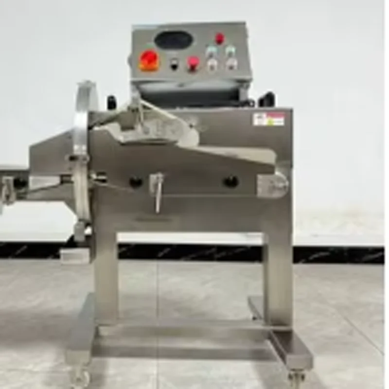 New Cooked Meat Slicing Machine Electric Biltong Cutter Adjustable Thickness Automatic Ham Slicer