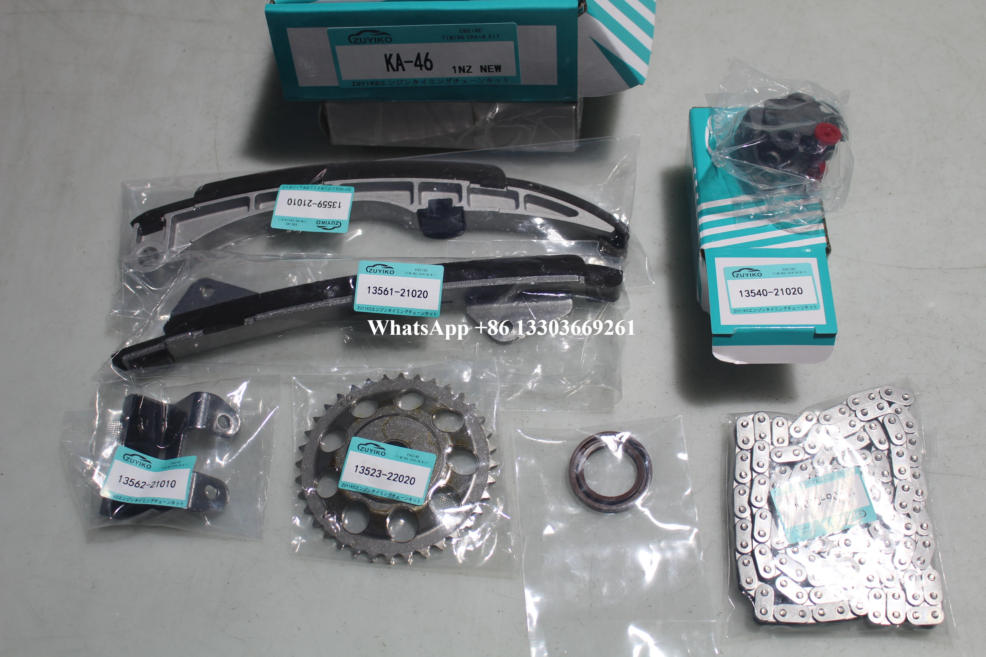 

1NZ-FE 1NZ TIMING CHAIN KIT FOR TOYOTA 1nz-fe 1nz new engine timing chain set 13506-21060 KA-46