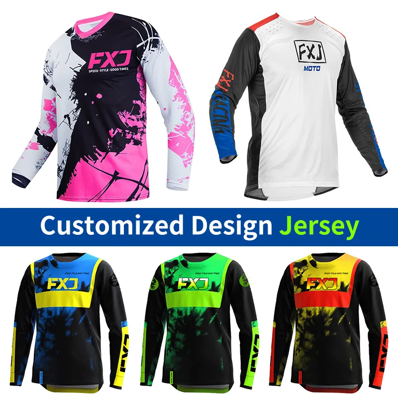 

Быстрая кастомизация дизайна джерси: имя, номер, для мотокросса, велоспорта, внедорожных мотоциклов, гонок на мотоциклах, MTB, DH, ATV, мужская одежда.