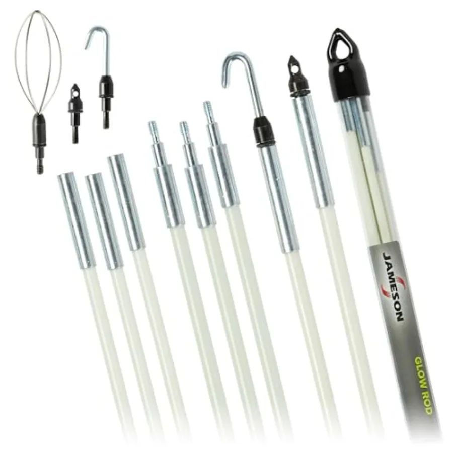 

78IK Fiberglass Glow Rod Kit 35' for Industrial Inspection and Maintenance Applications with High Flexibility and Durable Const