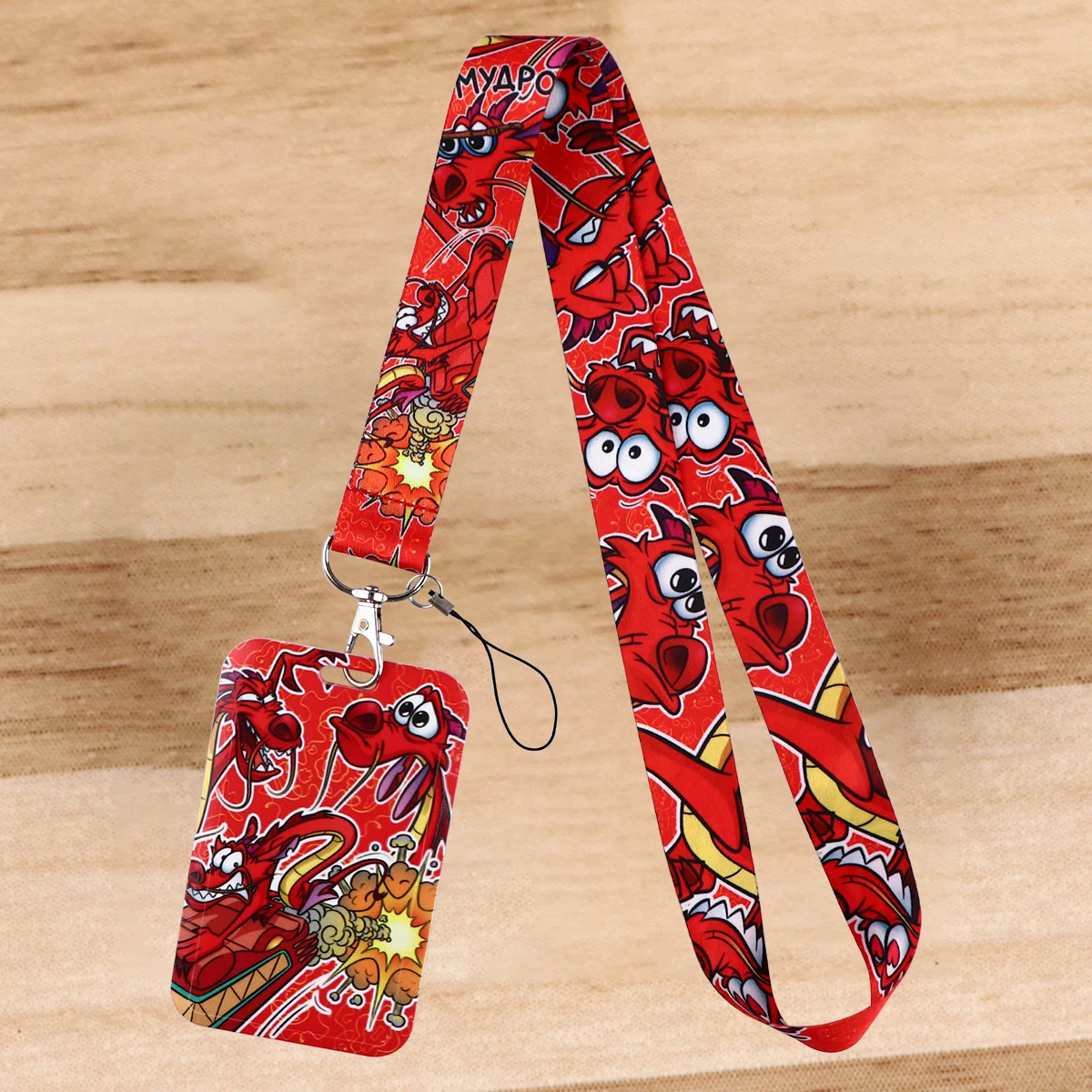 Movie Lanyard Card Holder Cool Neck Strap for Key ID Card Phone Straps Badge Holder DIY Hanging Rope Cosplay Accessories