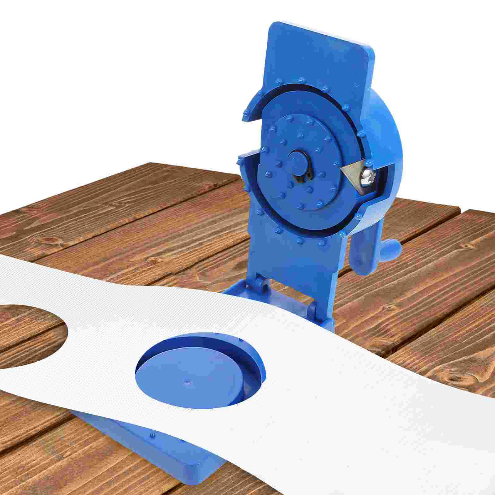 Rotary Compass Circle Curtain Punching Machine Lochöffnungswerkzeug Schlauchstanzer Rohr