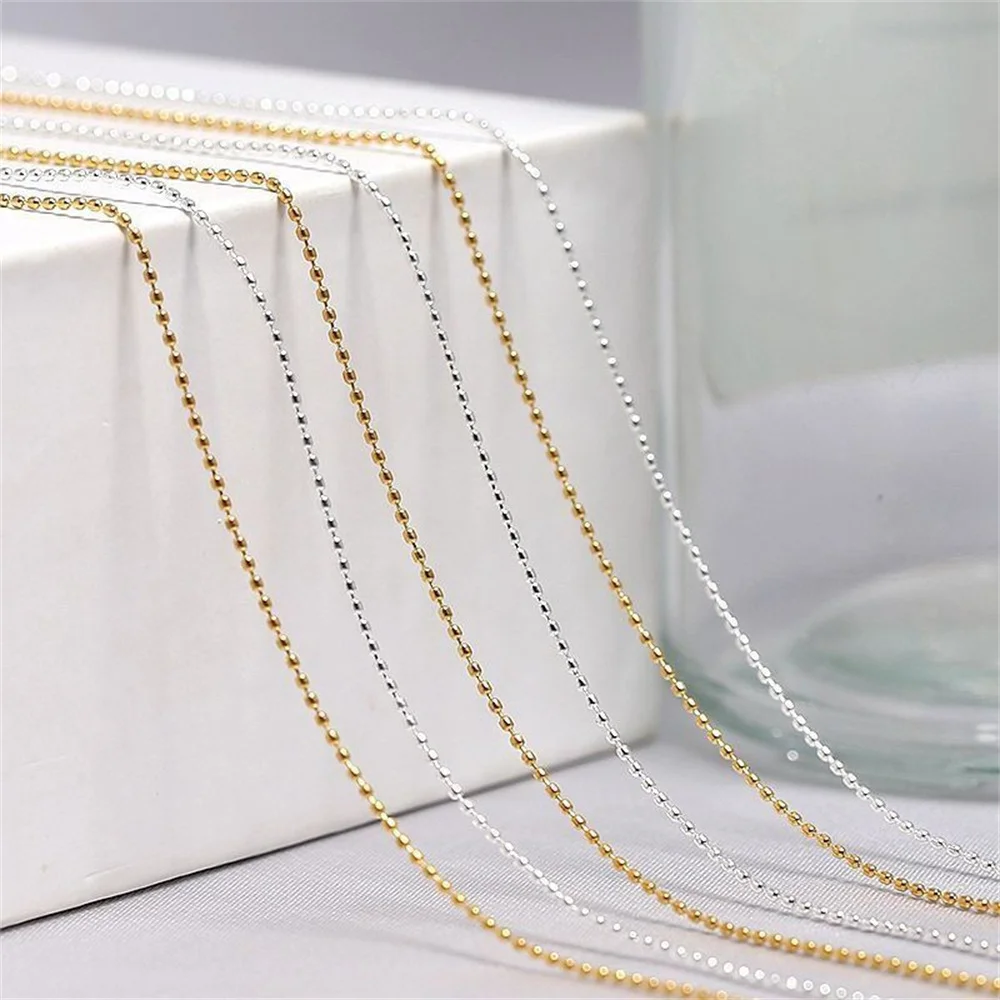 1~4PCS Ultra-thin Steel Beads Easy Application Trendy Gold/silver Manicure Chain Manicure Chain Gold/silver Nail Chain