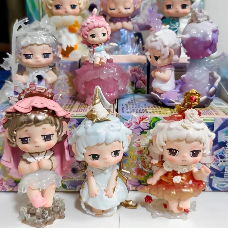 

New Genuine Faya Time Picking Land Series Blind Box Toys Cute Faya Mystery Box Collectible Artwork Crystal Style As Decor Gifts