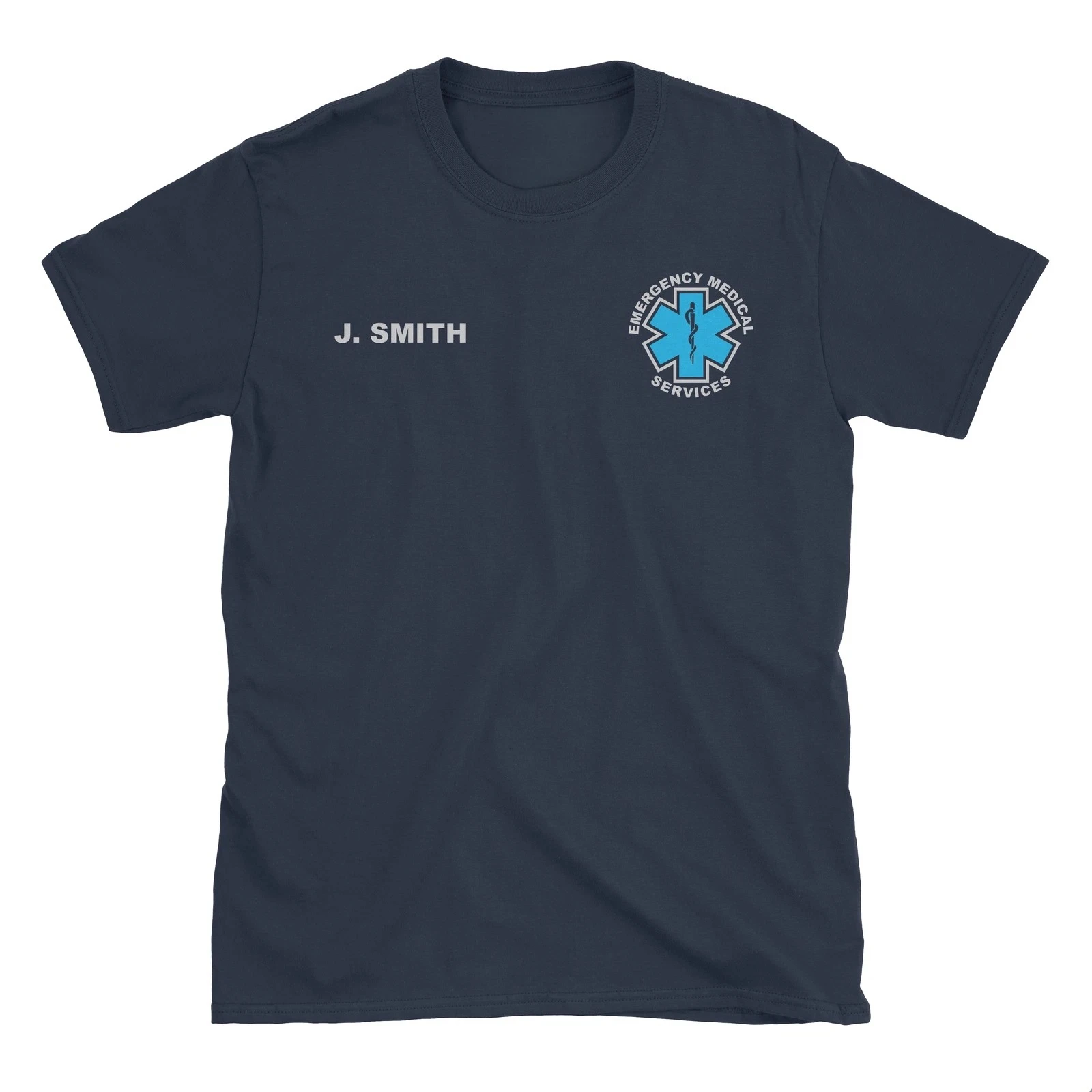 EMS EMT المسعف الطوارئ الطبية عاكسة تي شيرت ثلاثي المزيج للتخصيص الراقية الفاخرة لكل من الرجال والنساء أفضل Y2k #4