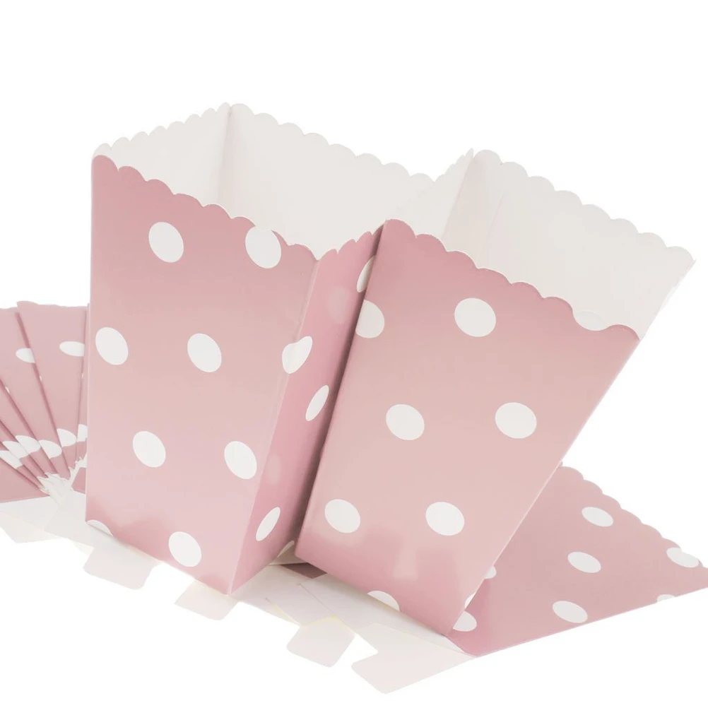 

Popcorn Boxes Mini Food Box Treat & Movie Theater Favour Party Box
