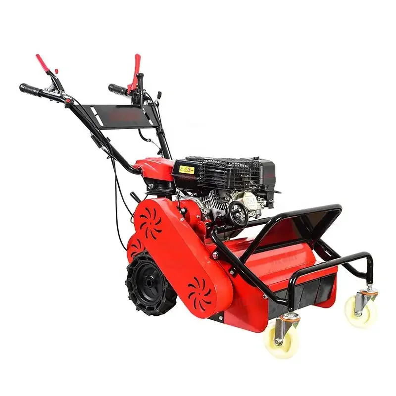 Gasoline Lawn Mower Weeding Machine Farm Garden Grass Cutting Machine Self-propelled Petrol Pto Hammer Blade Flail Mower