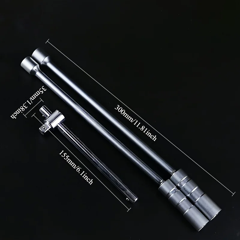 Тонкостенный торцевой ключ для свечей зажигания Разборка и установка свечей зажигания Расширенный гаечный ключ Инструмент для авторемонта