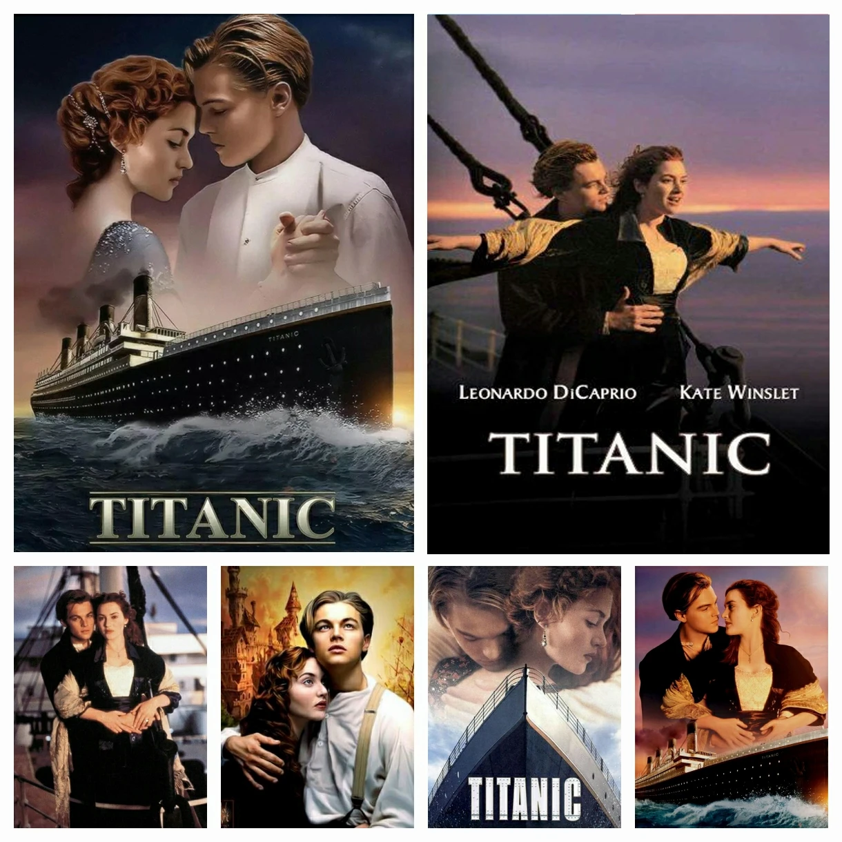 

Titanic Romantic Love Story 5D DIY Diamond Painting Embroidery Mosaic Cross Stitch Needlework Hobby Art Rhinestone Home Decor