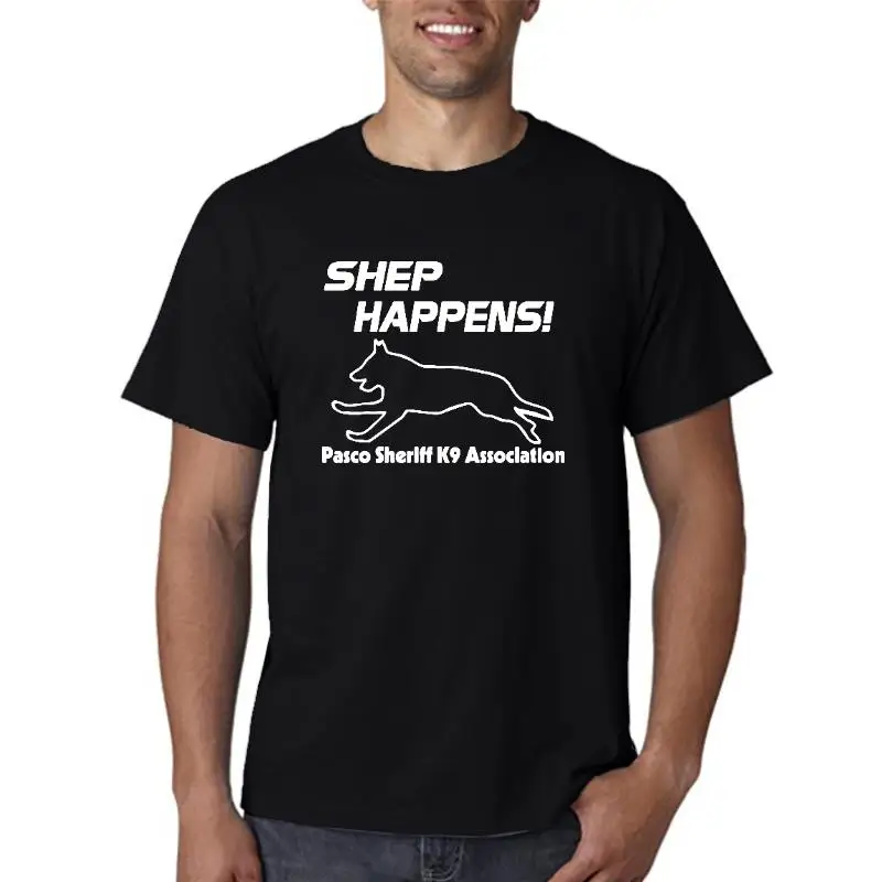 Shep Happens Pasco Sheriff K9 Association Women Men T-Shirt S 2Xl 2Xl 39Xl Tee Shirt