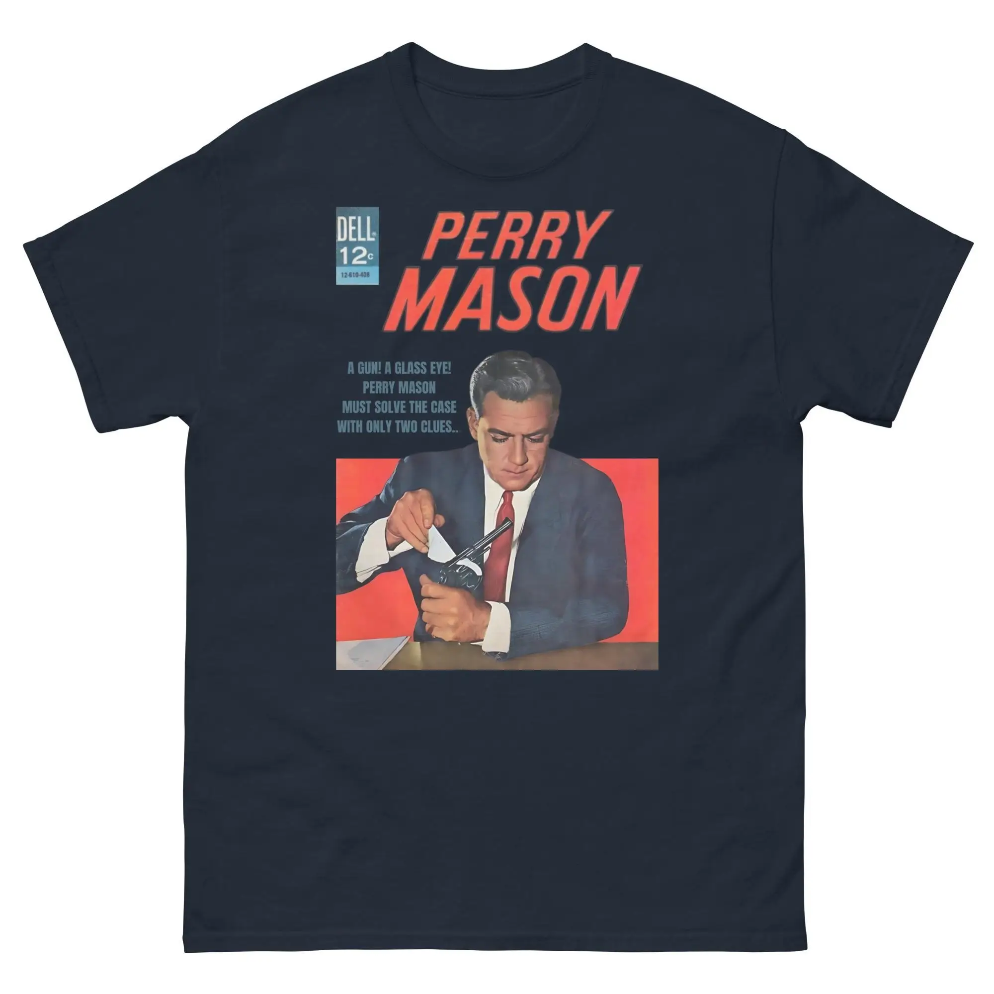 Vintage Perry Mason Comic T-Shirt, Retro 1960s Courtroom Drama Tee, Classic Legal Drama Graphic Top, Trial Attorney Fan Gift