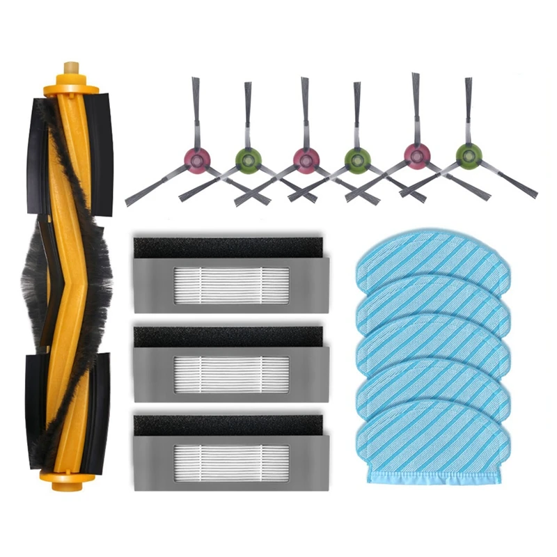 แปรงหลักอุปกรณ์เสริมสําหรับ Ecovacs OZMO 920 950 T8 T9 Yeedi 2 Hybrid Vac