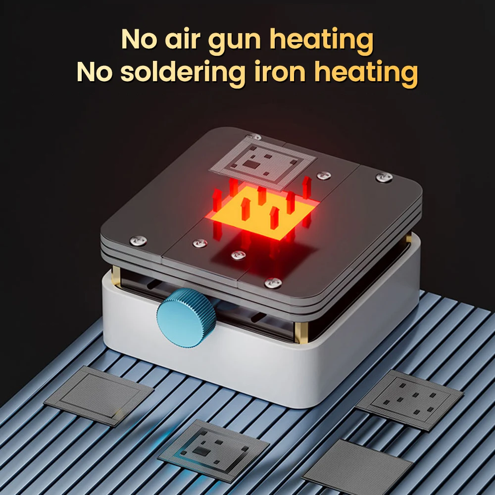 Mini Hot Plate Preheater Platform Soldering Station PCB SMD Welding Heating Plate Circuit Board Preheating Rework Station Repair