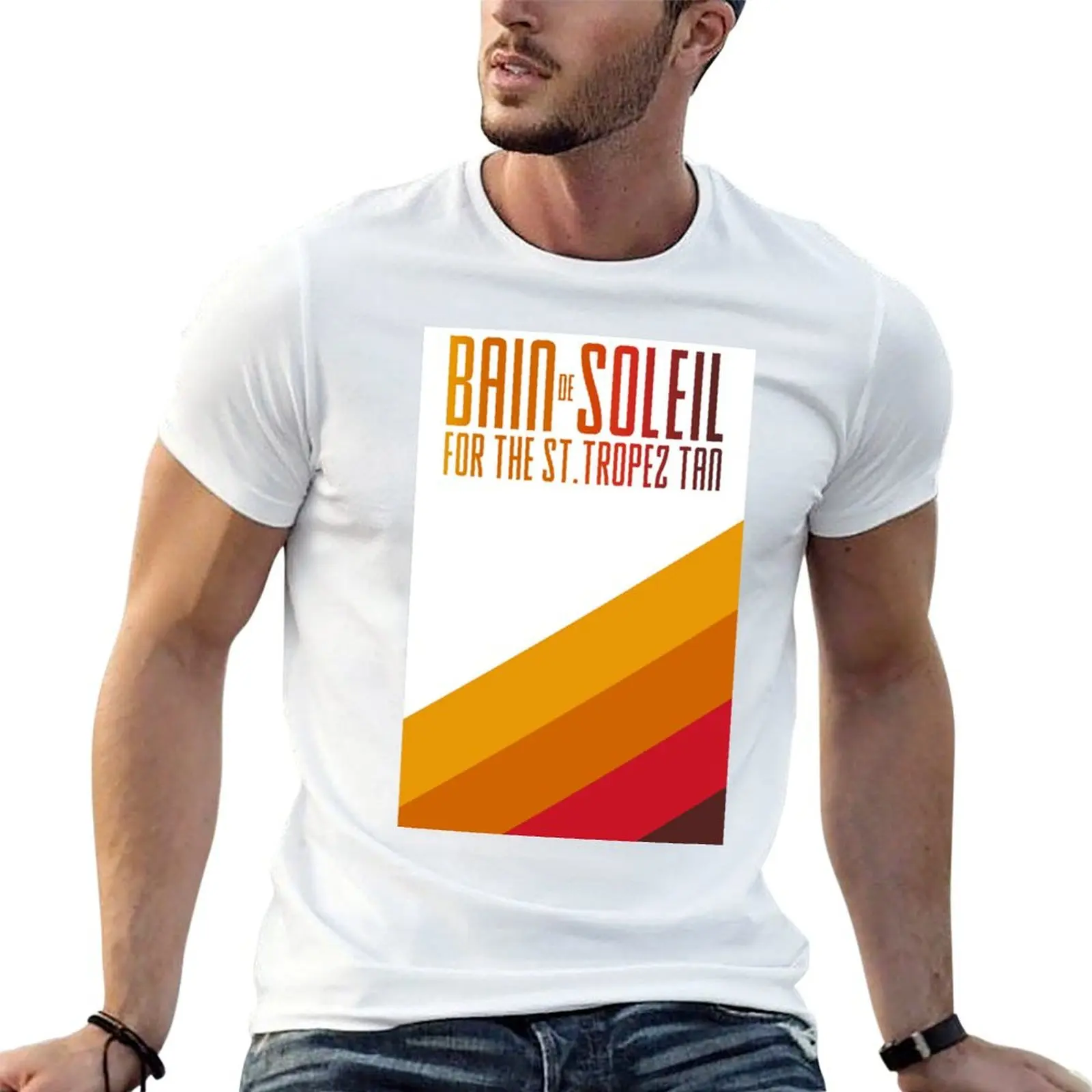 Bain de Soleil #1 T-Shirt Plus Size Loose Fit T-Shirt