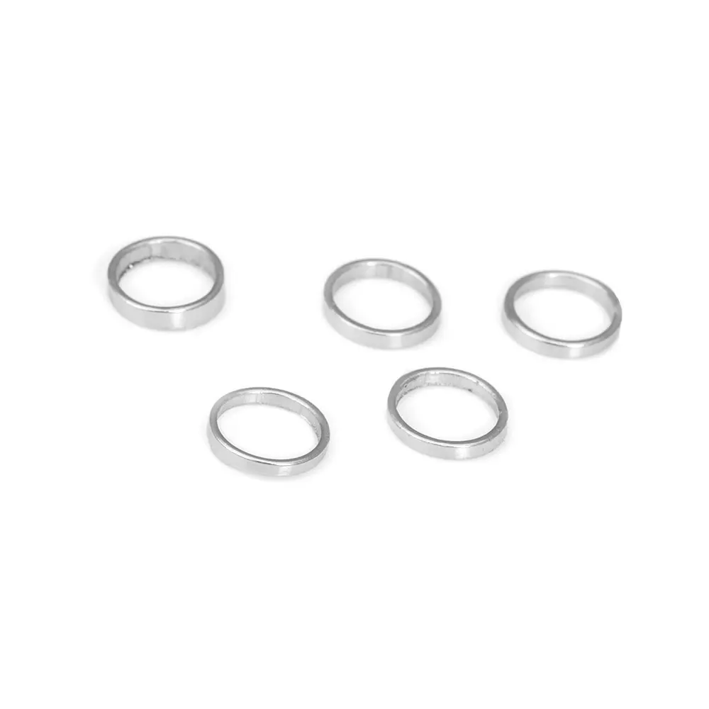 4MM 5MM 6MM 14MM 20MM 28MM 18K Gold Color Silver Color Brass Round Closed Rings Jump Rings Jewelry Making Accessories