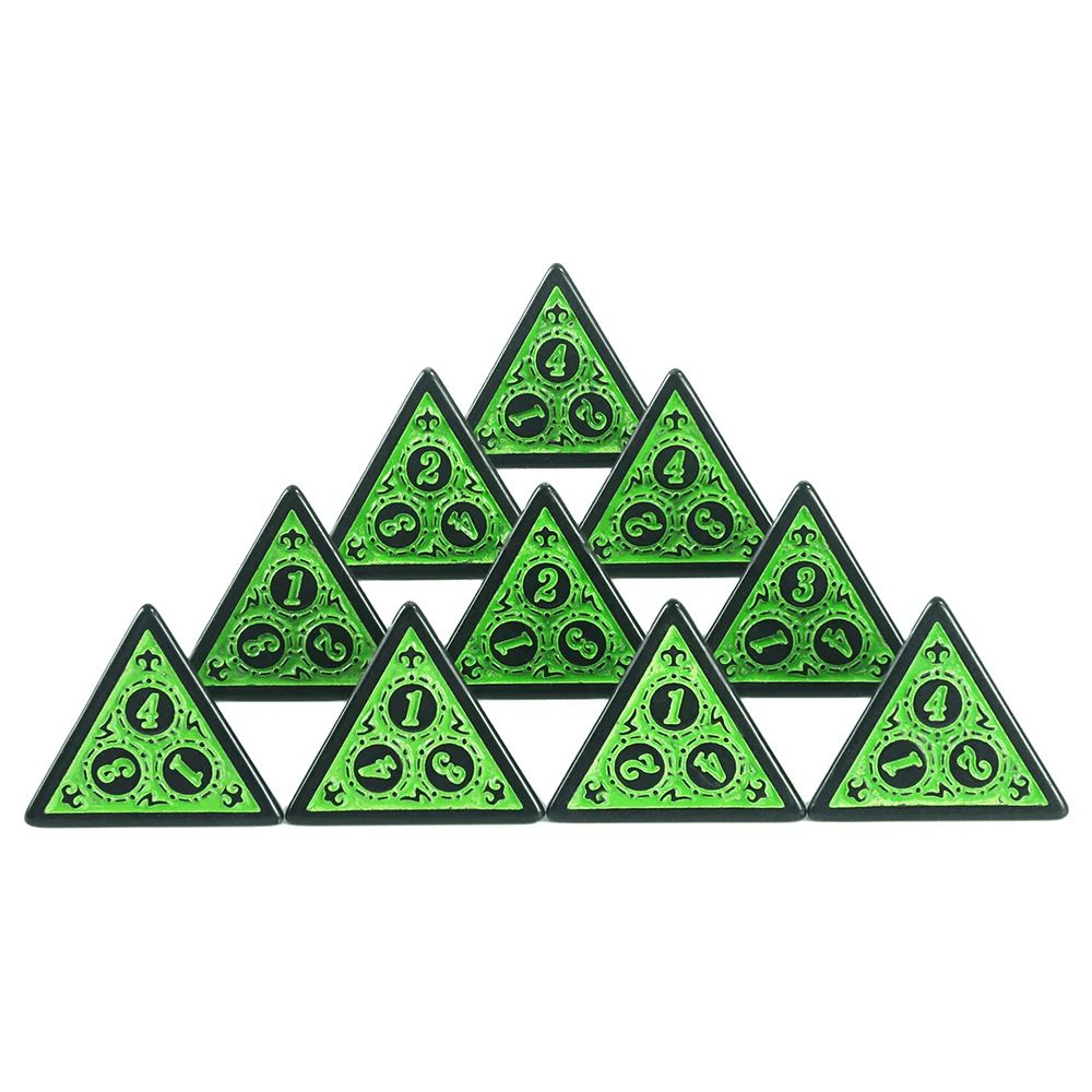 DND 多面体 D4 サイコロセット 10 個 4 面ゲームサイコロ DND RPG ロールプレイングテーブルゲーム用