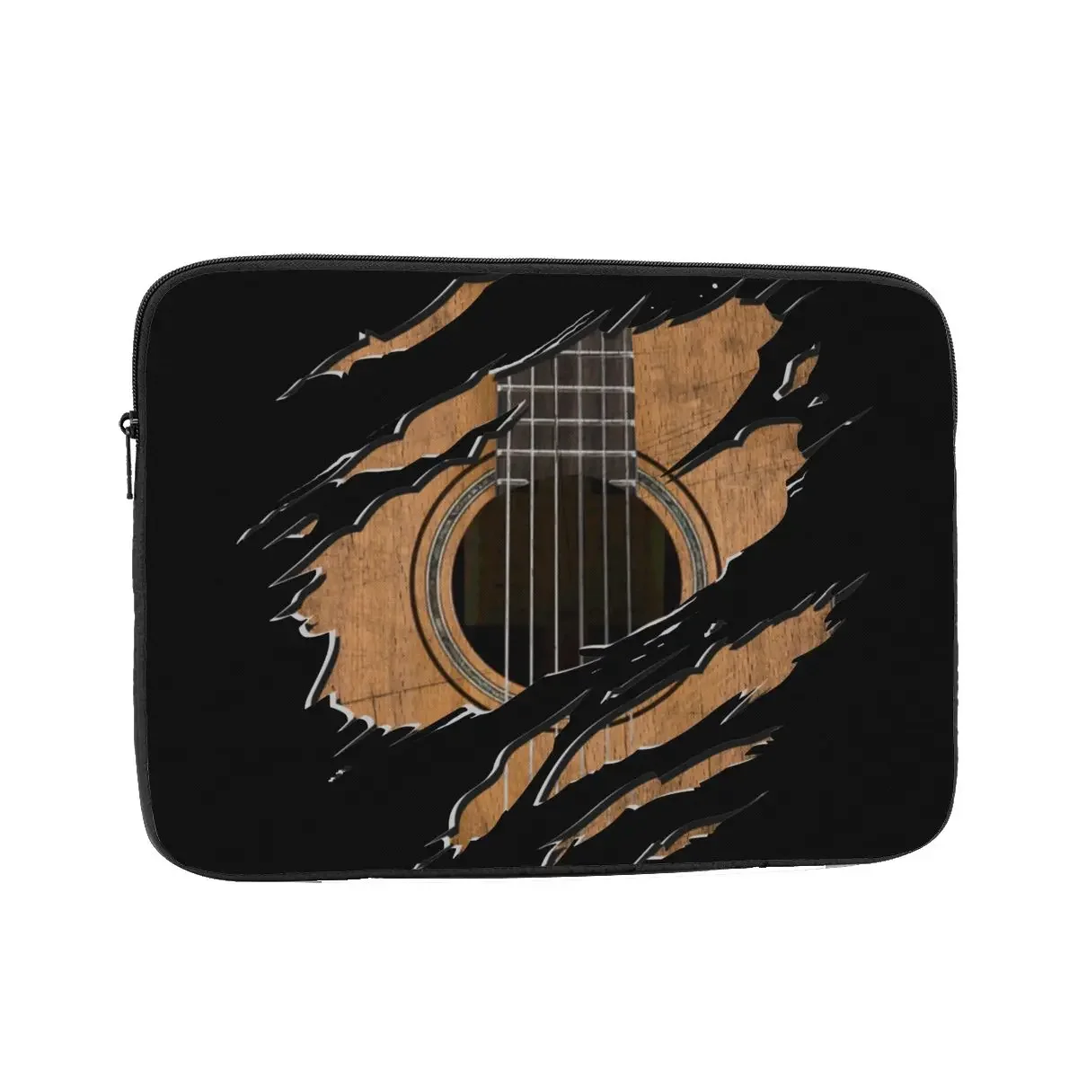 RIP Guitar Laptop Liner Sleeve 10 12 13 15 17 Inch Music Notebook Bag Case Computer Shockproof Case Bag