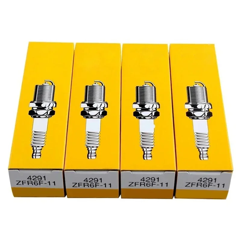 

4/6 шт. 4291 ZFR6F-11 Новая свеча зажигания для Honda Civic 2001 2002 2003 2004 2005 ZFR6F11 Высококачественные автомобильные аксессуары