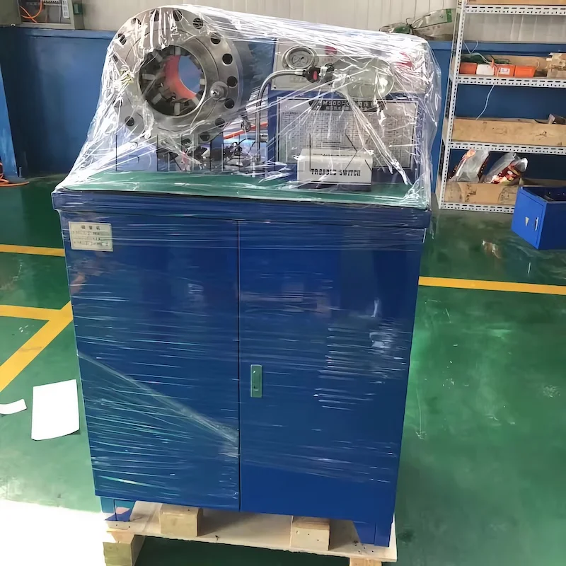 DX68 DX69 1/4"-2" High Pressure Hydraulic Pipe Rubber Hose Crimping Machine Hose Pressing Machine