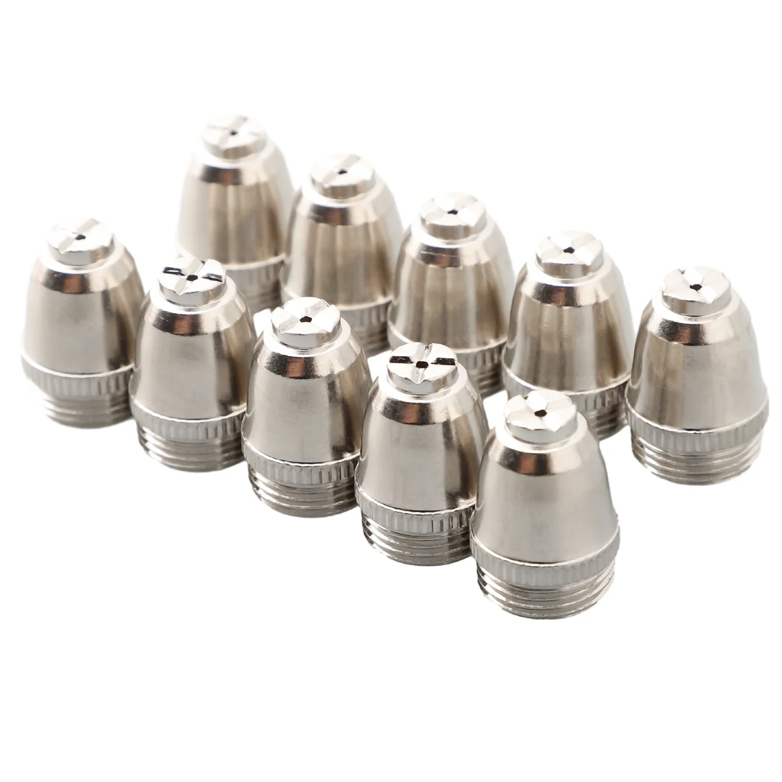 

Nozzles Tips Plasma Cutter Torch Tools 0.045in 24Pcs Consumable Set For CUT50PI LGK-60 LTP 5000 For CUT60 CUT60SP CUT50DP