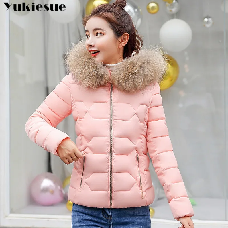 Fake Fur Parkas Women Down Jacket New 2022 Winter Jacket Women Thick Snow Wear Winter Coat Lady Clothing Female Jackets Parkas