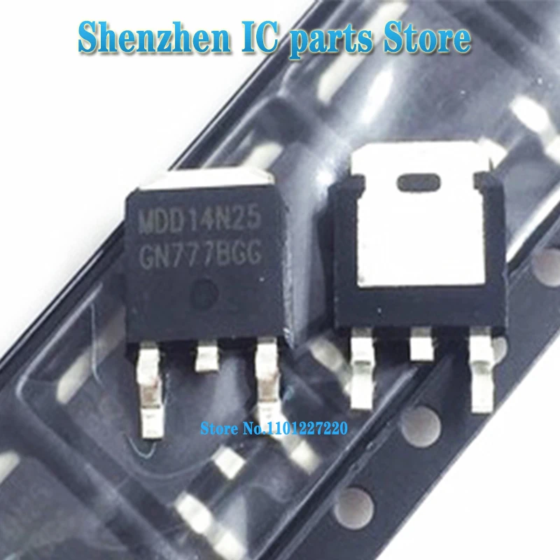 10pcs/lot  MDD14N25 14N25 TO-252 In Stock