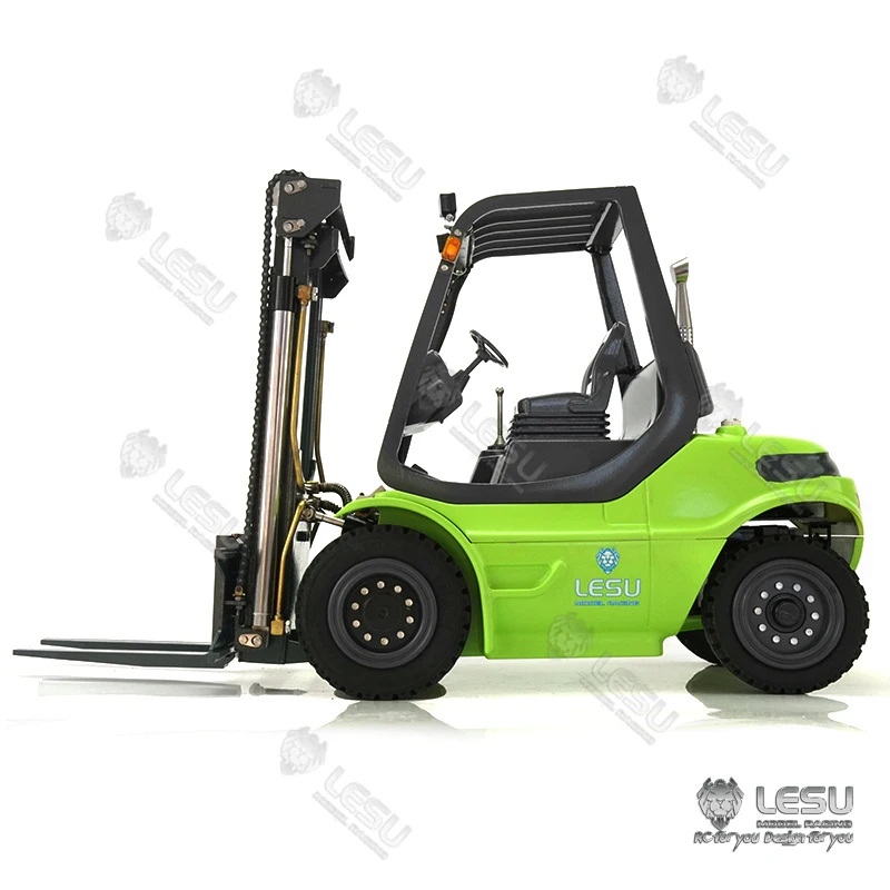 LESU 1/14 Remote Control Hydraulic Forklift Transfer Car RC RTR Truck Model ESC Motor Servo Toys for Boys Gift Thzh1204-Smt3