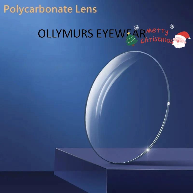 

OLLYMURS 1,593 Поликарбонат HD Прозрачный синий свет, блокирующий фотохромные антибликовые сверхтвердые линзы с защитой от царапин