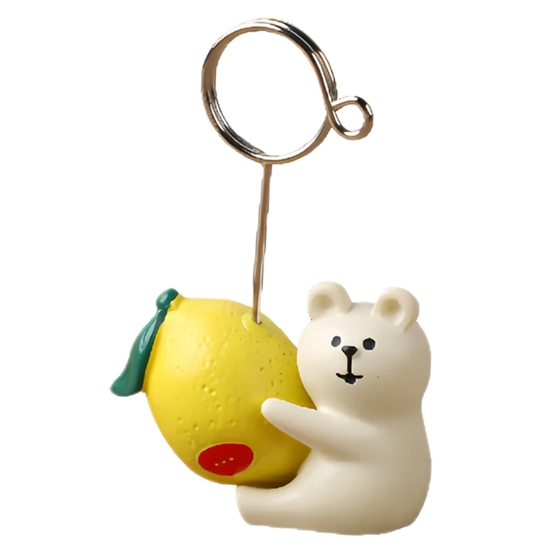F68B Cartoon Sticky Note Holders Creative Design for Organizing Notes Photos Decors