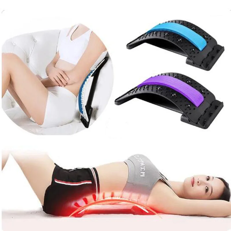 Magnetic Back Massage Muscle Relax Stretcher Posture Therapy Corrector Back Stretch Spine Stretcher Lumbar Support Pain Relief