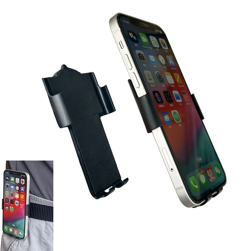 

Универсальная спортивная поясная сумка для бега в тренажерном зале, поясной зажим, чехол для телефона, держатель для телефона для iPhone Xiaomi Huawei Samsung All