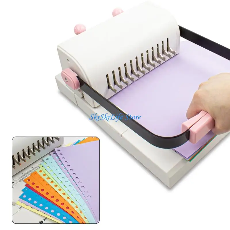 

E65E High Quality Wire Fastening Tool Features Round Hole Design For Thick Documents