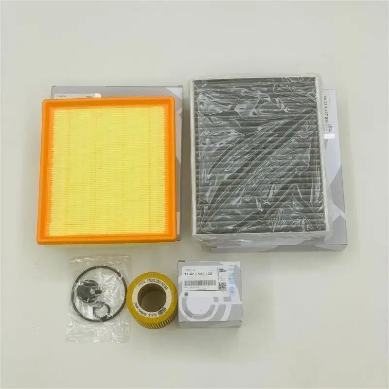 3Pcs For BM F30 LCI 320i 328i xDrive 2.0T Air filter 13718507320 oil filter 11427953125 cabin filter 64119237555