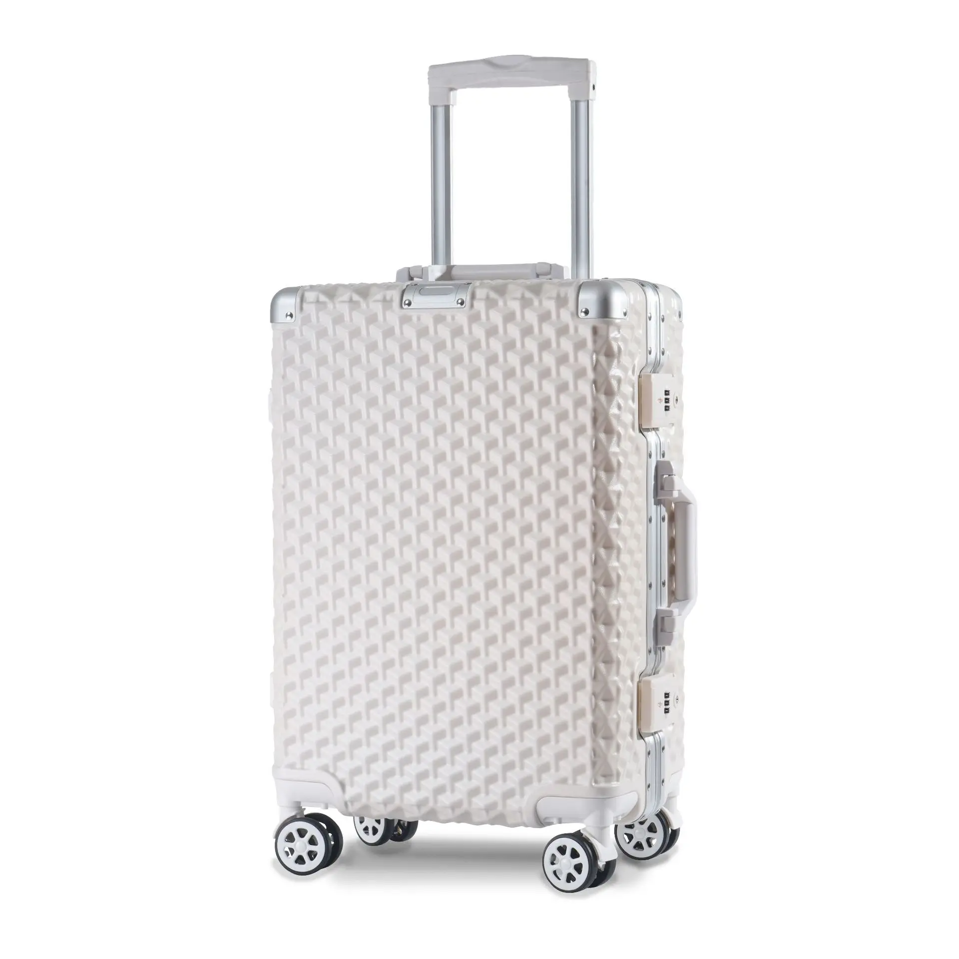 (51) Luggage aluminum frame high-value 24-inch suitcase thickened anti-fall 20-inch carry-on trolley case